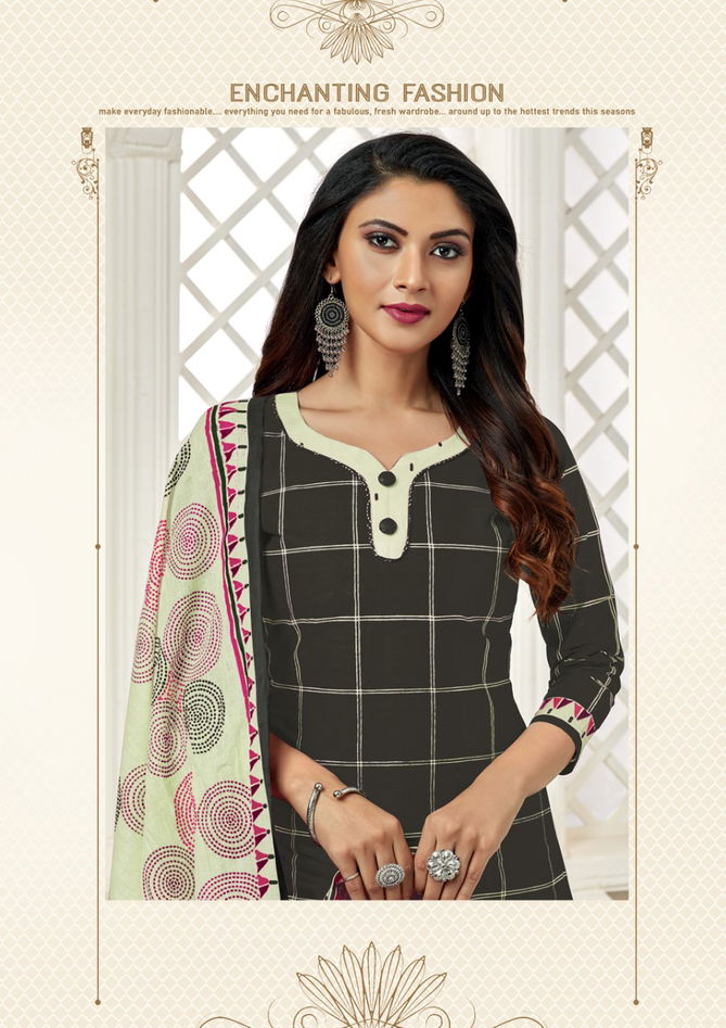 AKASH PADMAVATI 15 Regular Wear Cotton Printed Designer Dress Material Collection